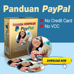 Rahasia Verifikasi PayPal 250x250