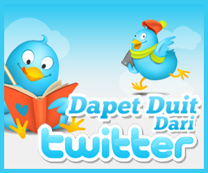 Dapet Duit Dari Twitter 300x250