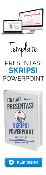 Template Presentasi Skripsi Powerpoint 160x600
