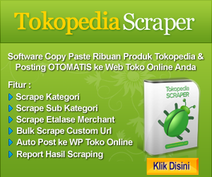 Tokopedi Scraper 300 x 250