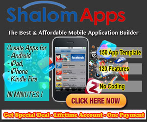 ShalomApps - iPhone , iPad , Android , Amazon Kindle Mobile App 300x250