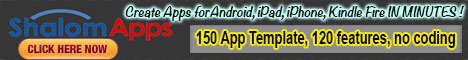 ShalomApps - iPhone, iPad, Android, Amazon Kindle Mobile App 465x60